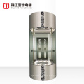 China Casa de vidrio ascensor de alta calidad ascensores de ascensores de personal de lujo 10 Personas